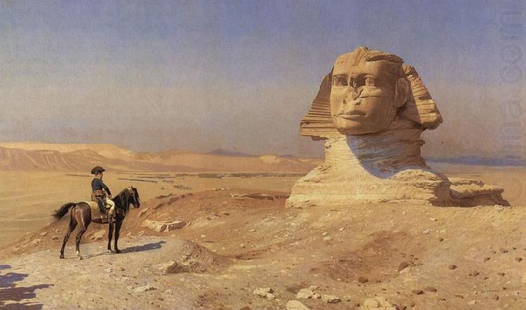 Jean-Leon Gerome Bonaparte Before the Sphinx